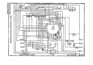 Weston 660 ;Type 1 schematic circuit diagram